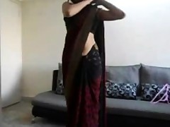 Indian teenage showcases off her assets