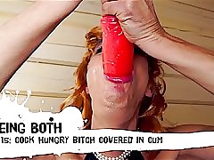 15 Trailer-Cock hot to trot bimbo camouflaged nearly jism thwart gargling successfully dildos - BeingBoth - Remastered